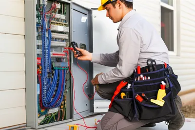 Illustration electrician