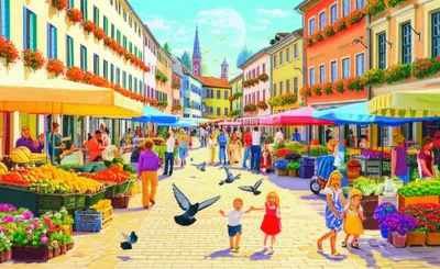 Illustration lively - Image 1