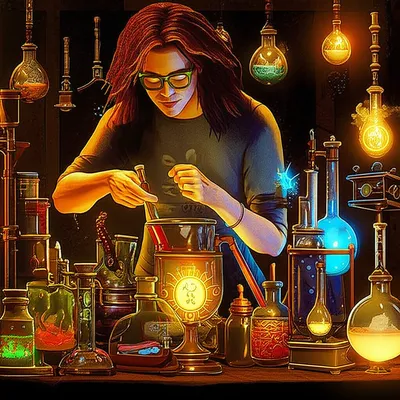 Illustration alchemists