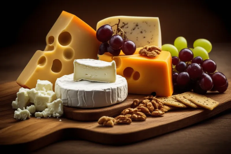 "{cheese}" 단어의 시각적 그림 - 치즈