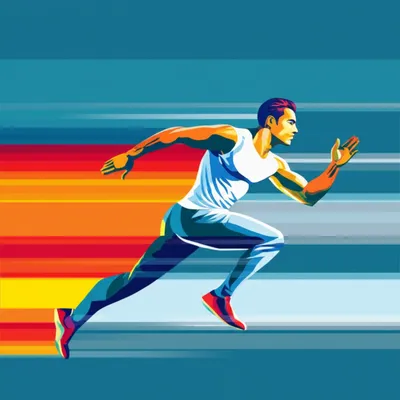 Illustration running