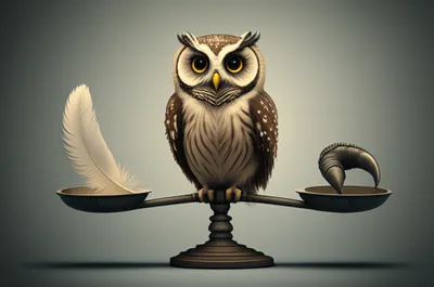 Illustration owls - Image 1