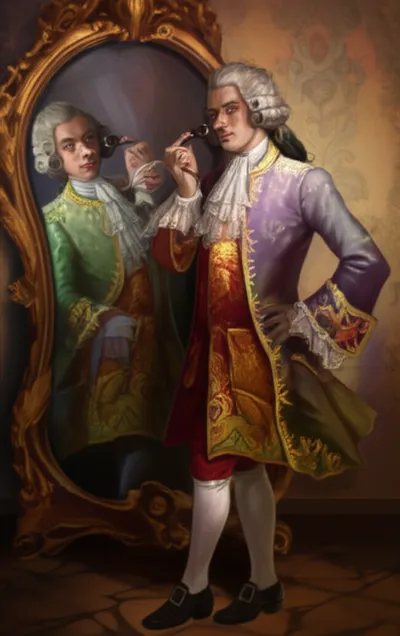 Illustration beau - Image 1