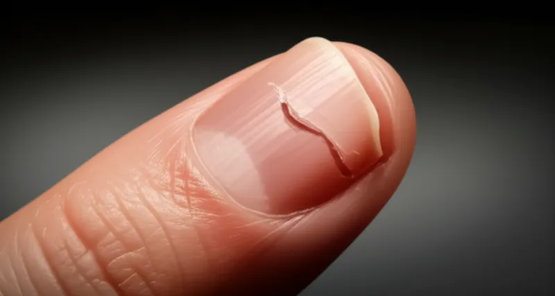 Hình ảnh minh họa cho từ "quick" - Da non.
