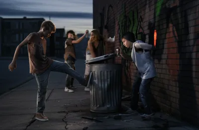 Illustration hoodlums - Image 1