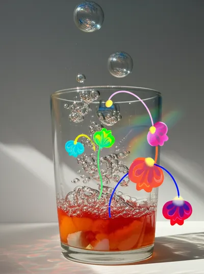 Illustration effervescent - Image 1