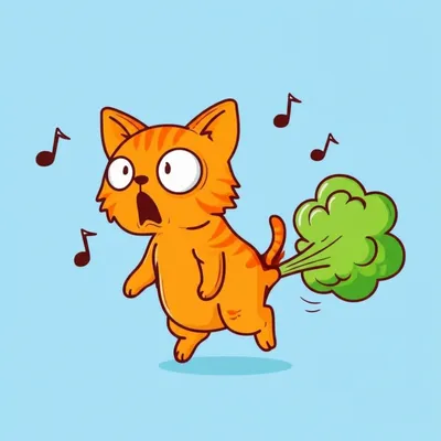 Illustration farting - Image 1