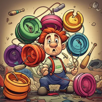 Illustration yoyos - Image 1
