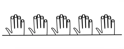 Illustration hand - Image 1