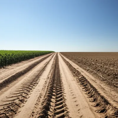 Illustration ploughed - Image 1