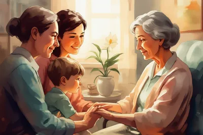 Illustration hospice - Image 1