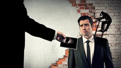 Illustration blackmailing