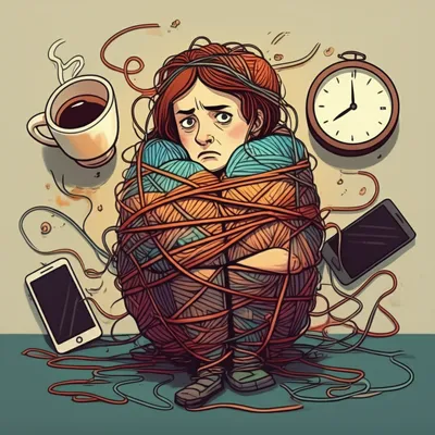 Illustration neurotic - Image 1