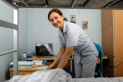 Illustration bedmaker - Image 1