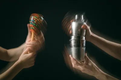 Illustration shaking