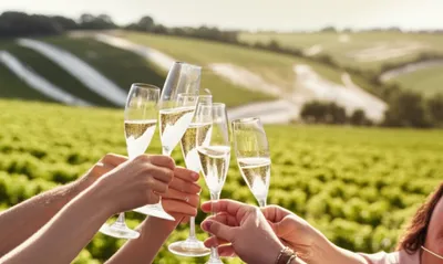 Illustration champagnes - Image 1