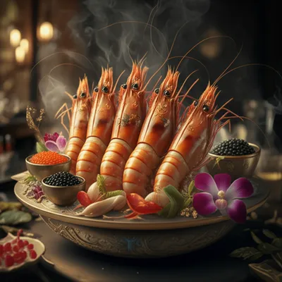 Illustration prawns - Image 1