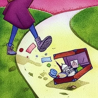 Illustration tripped - Image 1