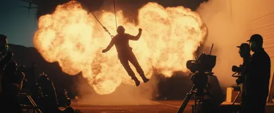 Illustration stuntman