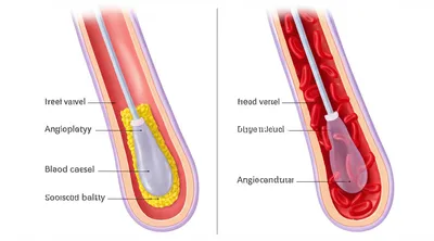 Illustration angioplasty