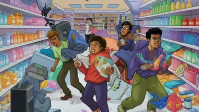 Illustration looting - Image 1