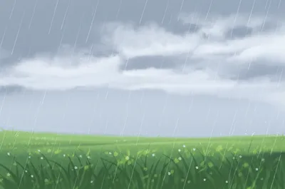 Illustration drizzled