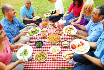 Illustration picnic - Image 1