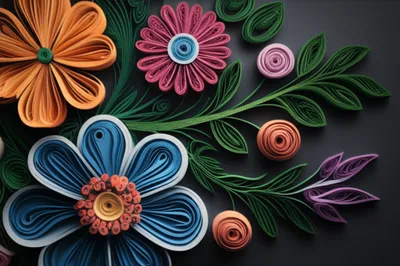 Illustration quilled - Image 1