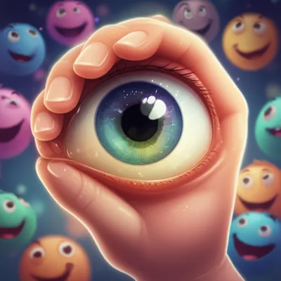 Illustration eyeball - Image 1
