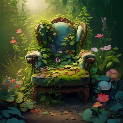 Illustration sitting - Image 1