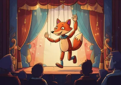 Illustration puppets