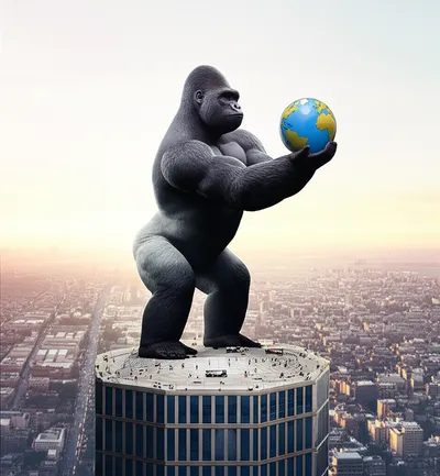 Illustration gorillas - Image 1