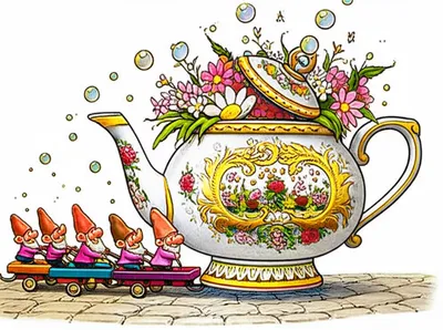 Illustration truckled