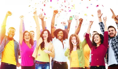 Illustration hooray - Image 1