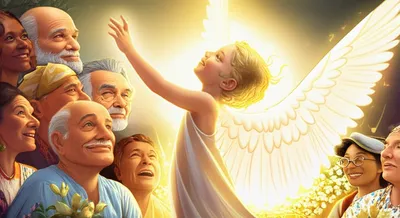 Illustration angelic - Image 1