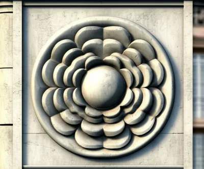 Illustration rosette - Image 1