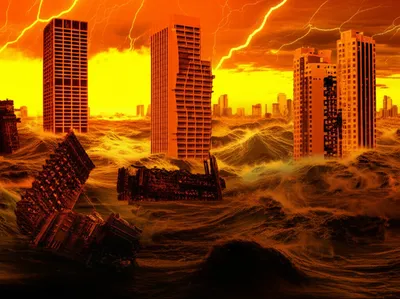 Illustration cataclysmic