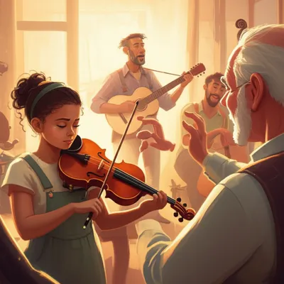 Illustration musicians