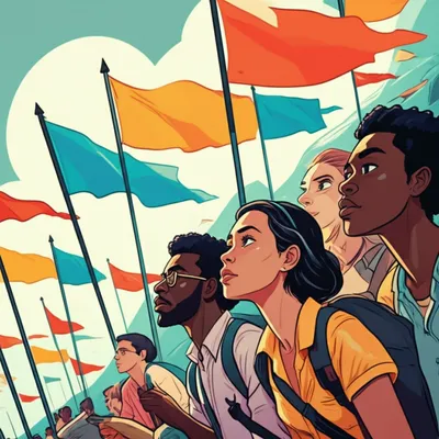 Illustration flags - Image 1