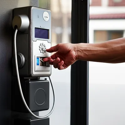 Illustration payphone - Image 1