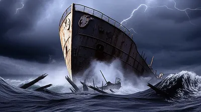 Illustration shipwrecks - Image 1