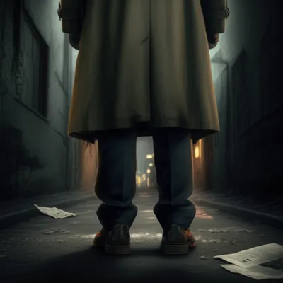 Illustration gumshoes - Image 1