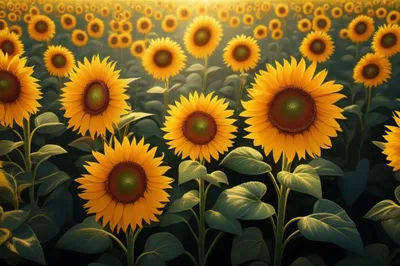 Illustration helianthus