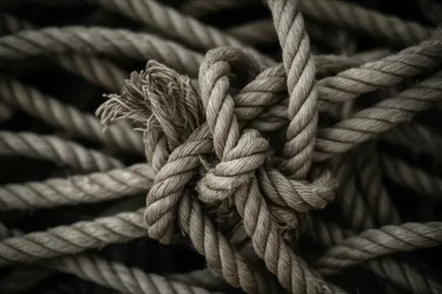 Illustration knotted