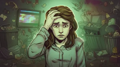 Illustration flabbergasted - Image 1