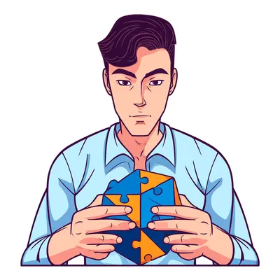 Illustration confident - Image 1