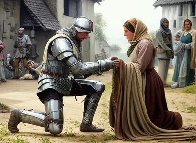 Illustration chivalry - Image 1