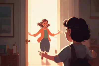 Illustration greet - Image 1