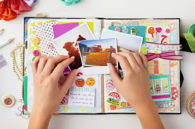 Illustration scrapbooking