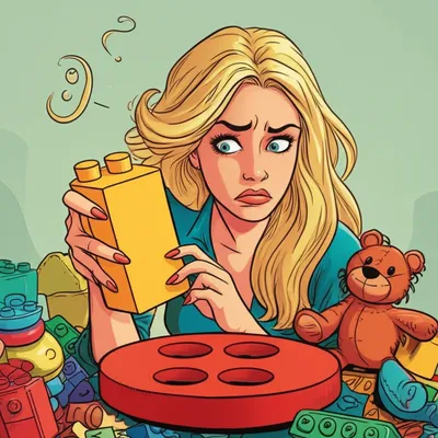 Illustration blonde - Image 1